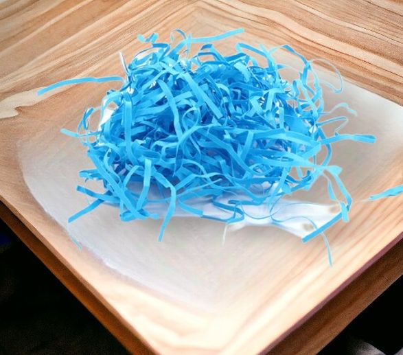 Наполнитель - стружка бумажная 4мм / Бумажная стружка для наполнения разноцветная